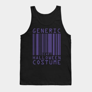 Halloween Barcode Costume (Purple)[HT] Tank Top